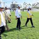 Jokowi Cek Progres Lapangan Upacara 17 Agustus di IKN Nusantara