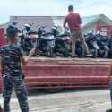 Lanal Fakfak Gagalkan Penyelundupan Motor Bodong Bernilai Ratusan Juta