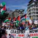 Ribuan Warga London Gelar Aksi Solidaritas Dukung Palestina