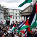 Ribuan Warga London Gelar Aksi Unjuk Rasa Bela Palestina
