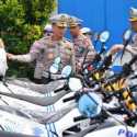 Kepala Korlantas Serahkan 500 Motor Satgas Urai Kemacetan di Arus Mudik-Balik Lebaran 2024