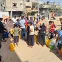 Baznas Distribusikan Air Bersih untuk Pengungsi Palestina