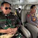 Kapolri-Panglima TNI Kompak Cek Kesiapan Mudik di Pelabuhan Gilimanuk dari Udara