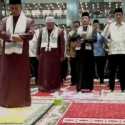 Dipimpin Imam Masjid Istiqlal, Jokowi-Maruf Salat Id di Barisan Paling Depan