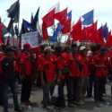 May Day! Empat Ribu Buruh Sumsel Geruduk Kantor Bupati Banyuasin