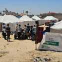 Baznas Dirikan Tenda Darurat dan Toilet Umum di Rafah