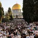 40.000 Muslim Gelar Salat Iduladha di Masjid Al-Aqsa