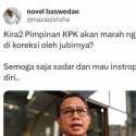 Novel: Pimpinan KPK Marah Nggak ya Dikoreksi Jubir?