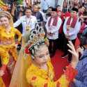 Edy Rahmayadi-Hasan Basri Tiba di Kantor KPU Sumut, Disambut Tarian Batak