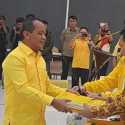 Tiba di DPP Golkar, Bahlil Disambut Yel-yel