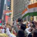 India Juga Rayakan Kemerdekaan di Times Square NYC