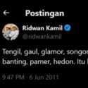 RK Minta Maaf Tuduh Warga Jakarta Tengil dan Songong