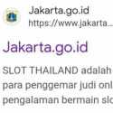 Situs Pemprov DKI Disusupi Iklan Judi Online