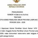 Tak Ada Perempuan di Antara 7 Anggota KPU Lampung