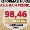 Bawaslu Raih Predikat Istimewa dalam Reformasi Hukum 2024