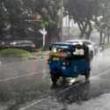 Cuaca Sebagian Jakarta Diguyur Hujan Ringan