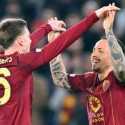 Roma Pesta 4 Gol e Gawang Monza