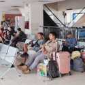 Terminal Pulo Gebang Masih Dipadati Pemudik
