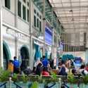 Pemudik Masih Padati Stasiun KA di Hari Pertama Lebaran
