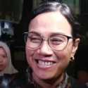 Sri Mulyani Cuma Senyum Saat Ditanya Isu Mundur