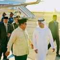 Prabowo Sampai di Abu Dhabi, Siap Ketemu Presiden MBZ