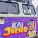 Hadirkan Animasi Jumbo, KAI Sulap Wajah Baru Kereta Lokal Jadi Ruang Kreatif