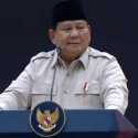 Prabowo Baca Pantun di Penutupan Kongres PSI: Pagi Cerah Burung Bernyanyi..