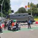 Akses Jalan Menuju Markas Brimob Jakarta Ditutup