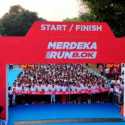 Ribuan Peserta Meriahkan Merdeka Run 8.0 K di Istana
