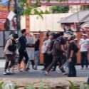 Massa Penyerang Polres Metro Bekasi Kota Dipukul Mundur hingga Arah Kranji