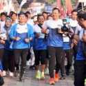 Ibas Lari Bareng Ribuan Warga di Merdeka Run 2025