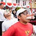 Cak Imin Ikutan Lomba Makan Kerupuk hingga Tarik Tambang
