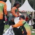 79 Ton Sampah Diangkut Usai Perayaan HUT RI di Jakarta