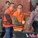 Noel Ebenezer Pakai Rompi Oranye Tahanan KPK