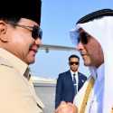 Menhan Qatar Sambut Ketibaan Presiden Prabowo di Doha