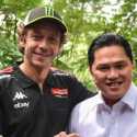 Legenda MotoGP Valentino Rossi Puji Potensi Pebalap Muda Indonesia