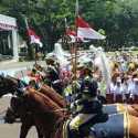 Pasukan Berkuda hingga Bocah SD Sambut Presiden Afrika Selatan di Istana