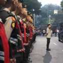 Ribuan Personel Polisi Jaga HUT TNI di Monas