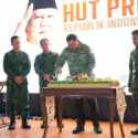 Panglima TNI dan Menhan Bareng Prajurit Yonif 754 Gelar Doa untuk Prabowo