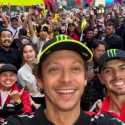 Momen Meriah Valentino Rossi Sapa Penggemar Indonesia
