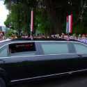 Presiden Prabowo dan Raja Yordania Satu Mobil Menuju Istana