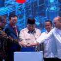 Prabowo Resmikan Pabrik Lotte Chemical Indonesia di Cilegon