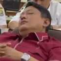Bos Perumda Tirta Patriot Tidur Pulas saat Rapat Dirujak Warganet