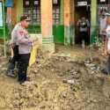 Kapolri Tinjau Pembersihan SD dan Masjid di Aceh Tamiang