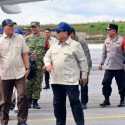 Prabowo Tiba di Sumut untuk Pantau Jembatan Bailey Tapsel