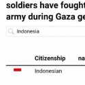 Data IDF Bongkar Fakta Pemuda RI Bergabung dengan Militer Israel