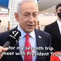 Netanyahu Mendarat di AS untuk  Bahas Iran bersama Trump