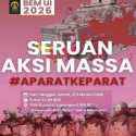 BEM UI Gelar Demo di Mabes Polri Hari Ini, Minta Pidana Berat Bripda Mesias dan Copot Kapolri