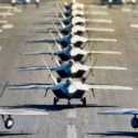 Belasan Jet Siluman F-22 AS Mendarat di Israel