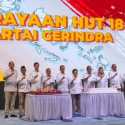 Gerindra Gaungkan Visi “Hidup 1.000 Tahun” di HUT ke-18
